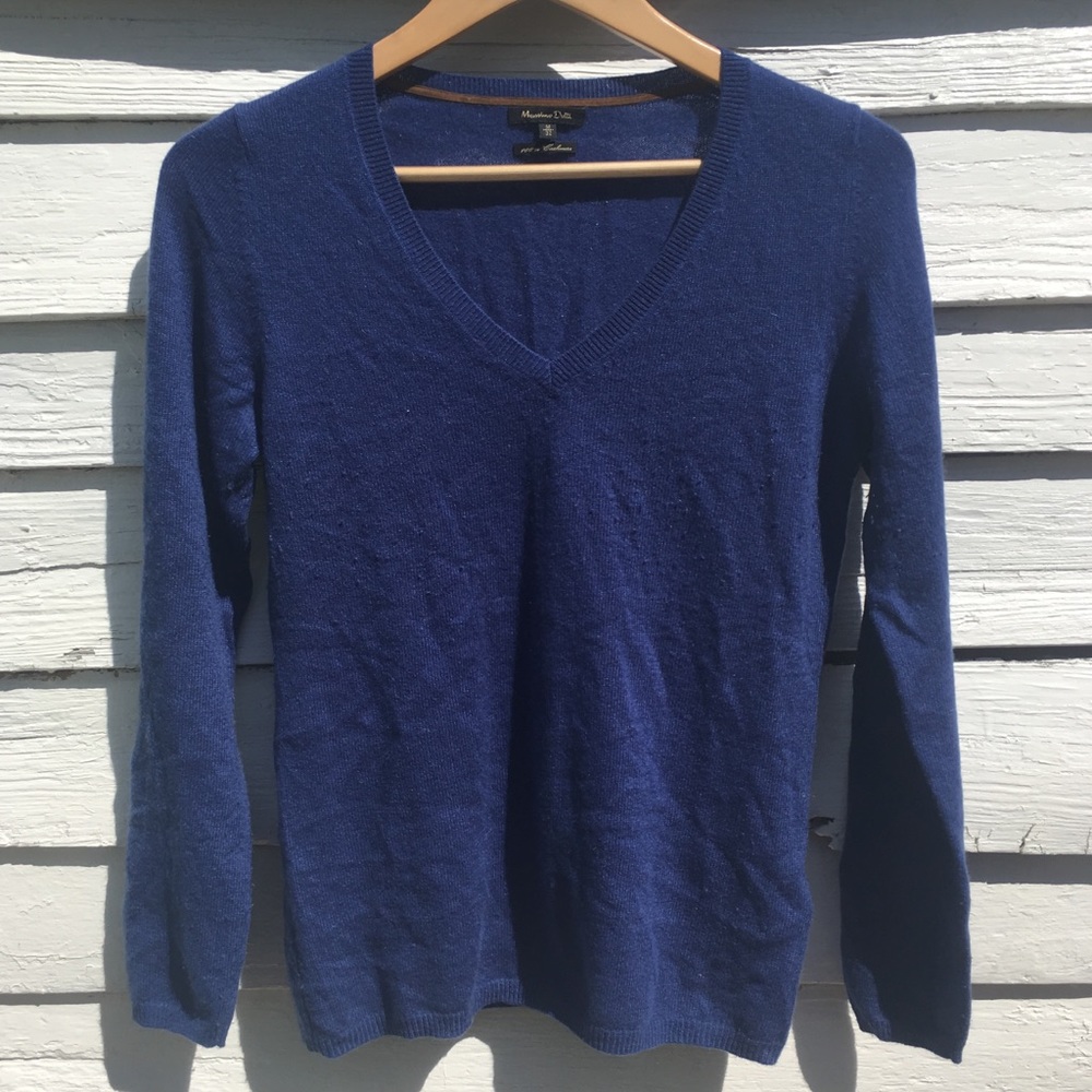 Massimo Dutti sz M Cashmere sweater